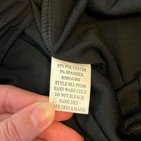 Boohoo Black Two-Piece Tank and Shorts Pajama Set Size 22 - Picture 14 of 14